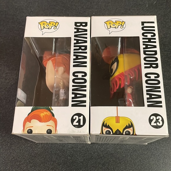 Pop! #21 & #23 CONAN O’ BRIEN - Picture 6 of 10